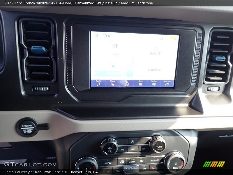 Carbonized Gray Metallic / Medium Sandstone 2022 Ford Bronco Wildtrak 4x4 4-Door