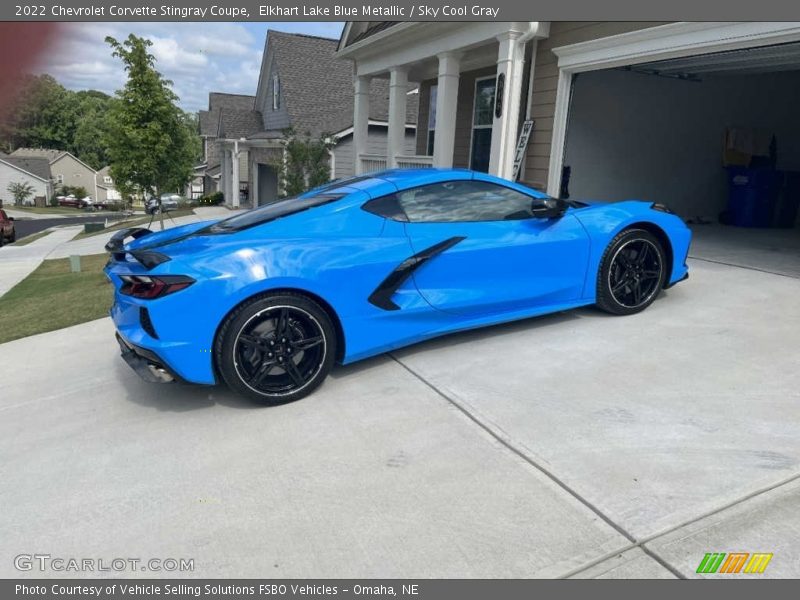 2022 Corvette Stingray Coupe Elkhart Lake Blue Metallic