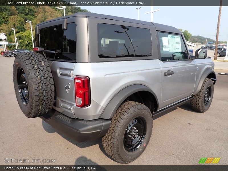  2022 Bronco Outer Banks 4x4 2-Door Iconic Silver Metallic