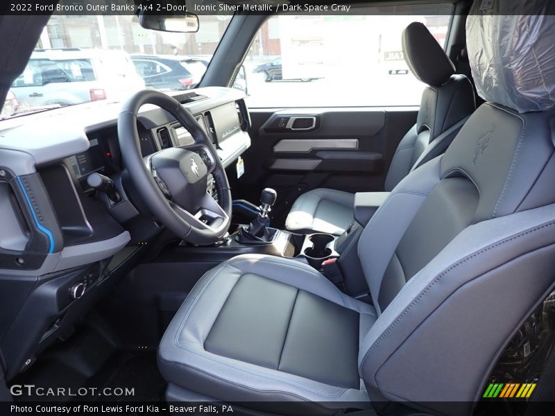 Iconic Silver Metallic / Dark Space Gray 2022 Ford Bronco Outer Banks 4x4 2-Door