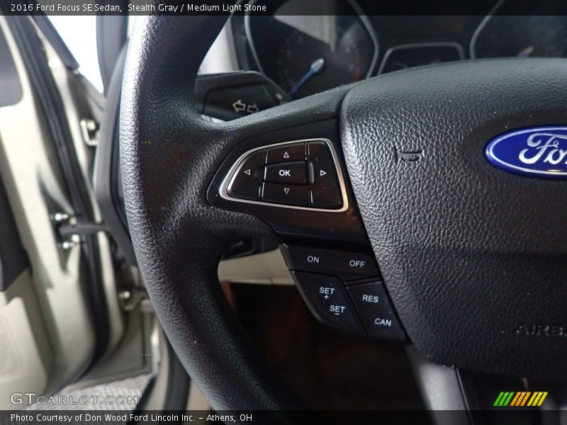 Stealth Gray / Medium Light Stone 2016 Ford Focus SE Sedan