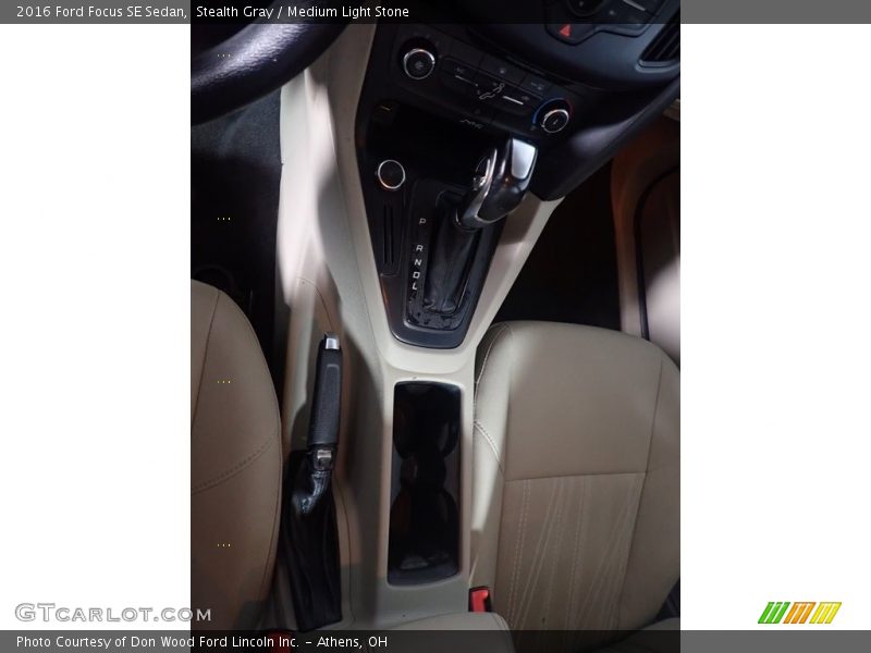Stealth Gray / Medium Light Stone 2016 Ford Focus SE Sedan
