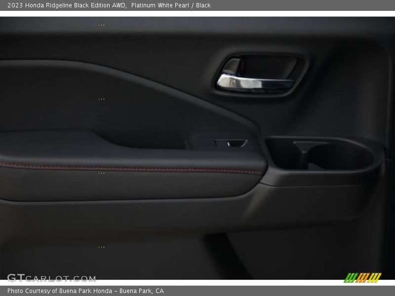 Door Panel of 2023 Ridgeline Black Edition AWD