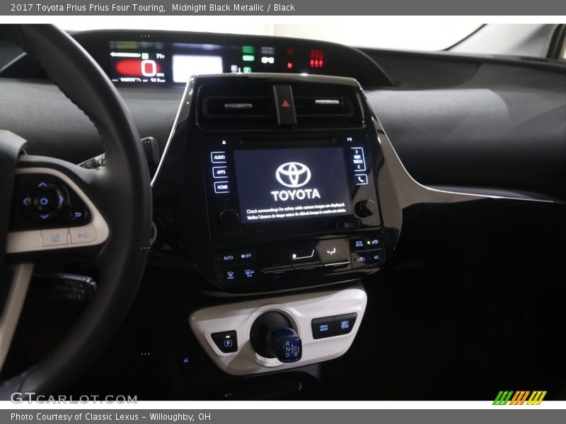 Controls of 2017 Prius Prius Four Touring