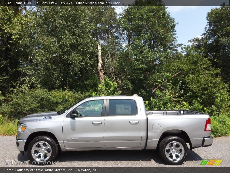 Billet Silver Metallic / Black 2022 Ram 1500 Big Horn Crew Cab 4x4