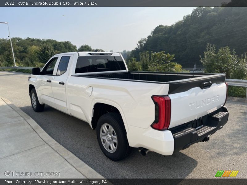 White / Black 2022 Toyota Tundra SR Double Cab
