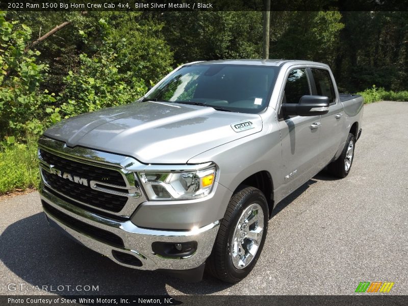 Billet Silver Metallic / Black 2022 Ram 1500 Big Horn Crew Cab 4x4