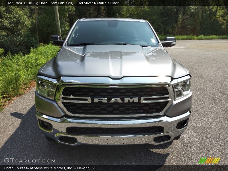 Billet Silver Metallic / Black 2022 Ram 1500 Big Horn Crew Cab 4x4