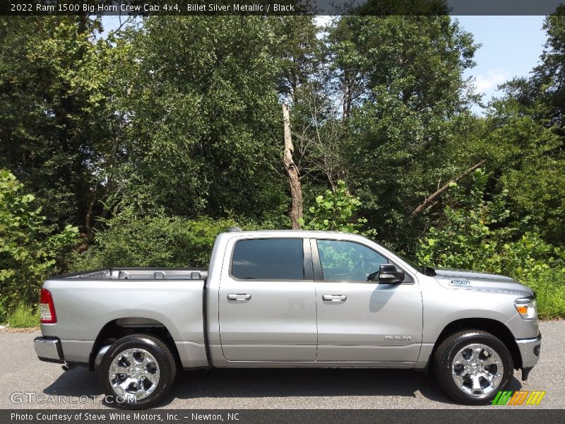 Billet Silver Metallic / Black 2022 Ram 1500 Big Horn Crew Cab 4x4