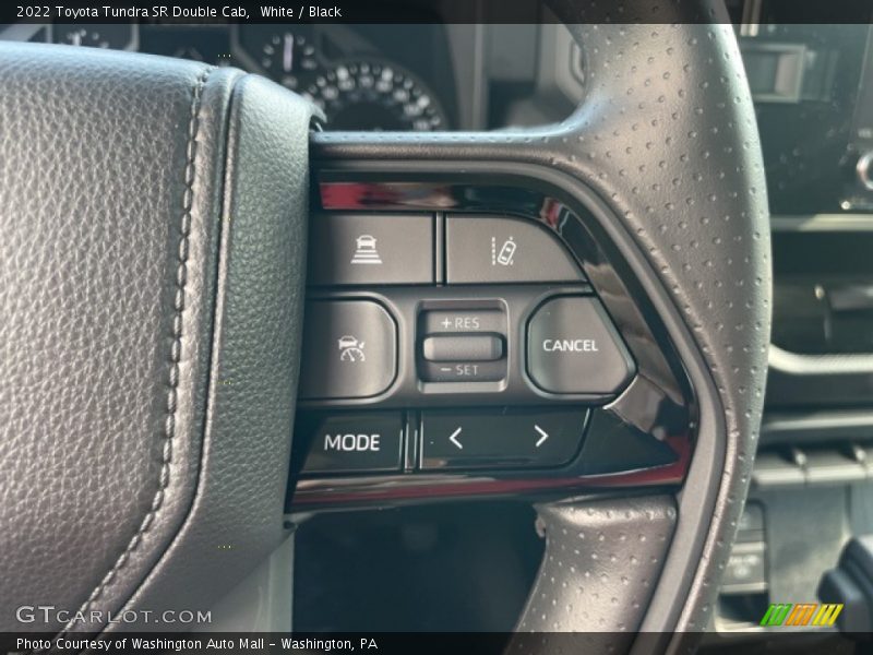 White / Black 2022 Toyota Tundra SR Double Cab
