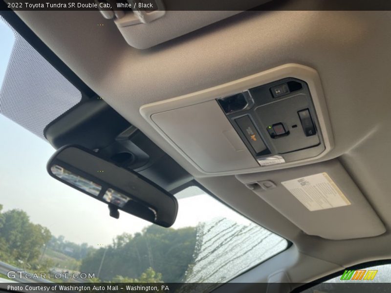 White / Black 2022 Toyota Tundra SR Double Cab