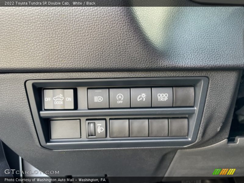 White / Black 2022 Toyota Tundra SR Double Cab