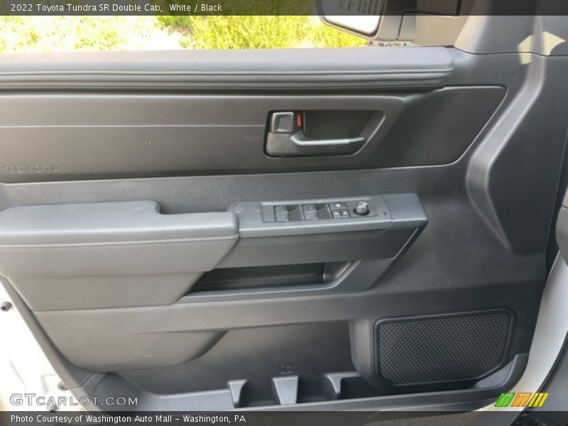 White / Black 2022 Toyota Tundra SR Double Cab