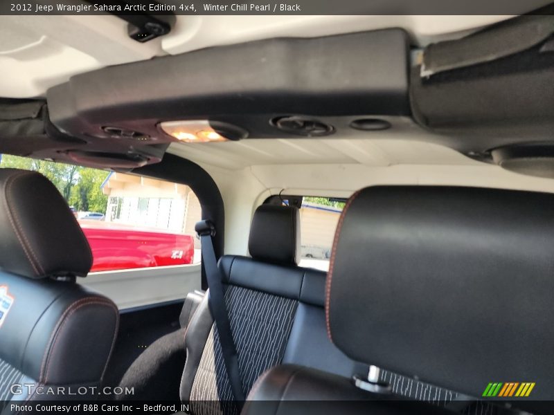 Winter Chill Pearl / Black 2012 Jeep Wrangler Sahara Arctic Edition 4x4