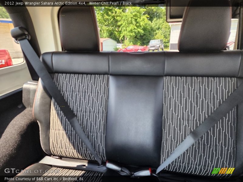 Winter Chill Pearl / Black 2012 Jeep Wrangler Sahara Arctic Edition 4x4