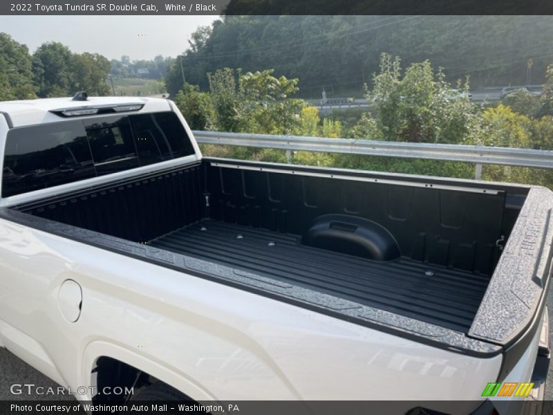 White / Black 2022 Toyota Tundra SR Double Cab