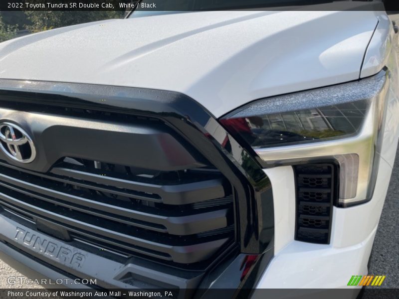 White / Black 2022 Toyota Tundra SR Double Cab