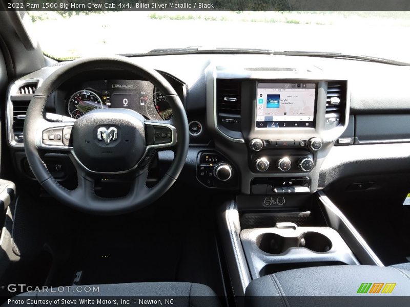 Billet Silver Metallic / Black 2022 Ram 1500 Big Horn Crew Cab 4x4