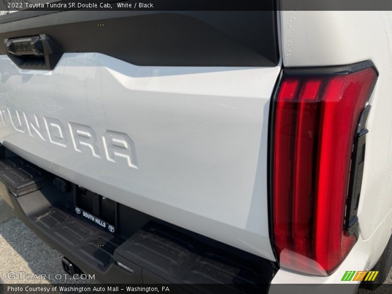 White / Black 2022 Toyota Tundra SR Double Cab