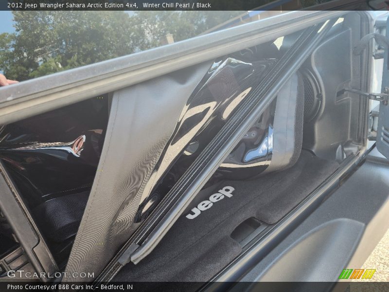 Winter Chill Pearl / Black 2012 Jeep Wrangler Sahara Arctic Edition 4x4