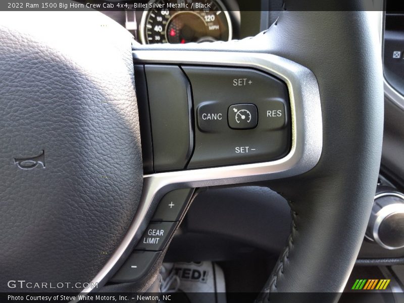 Billet Silver Metallic / Black 2022 Ram 1500 Big Horn Crew Cab 4x4