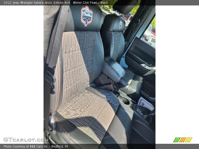 Winter Chill Pearl / Black 2012 Jeep Wrangler Sahara Arctic Edition 4x4