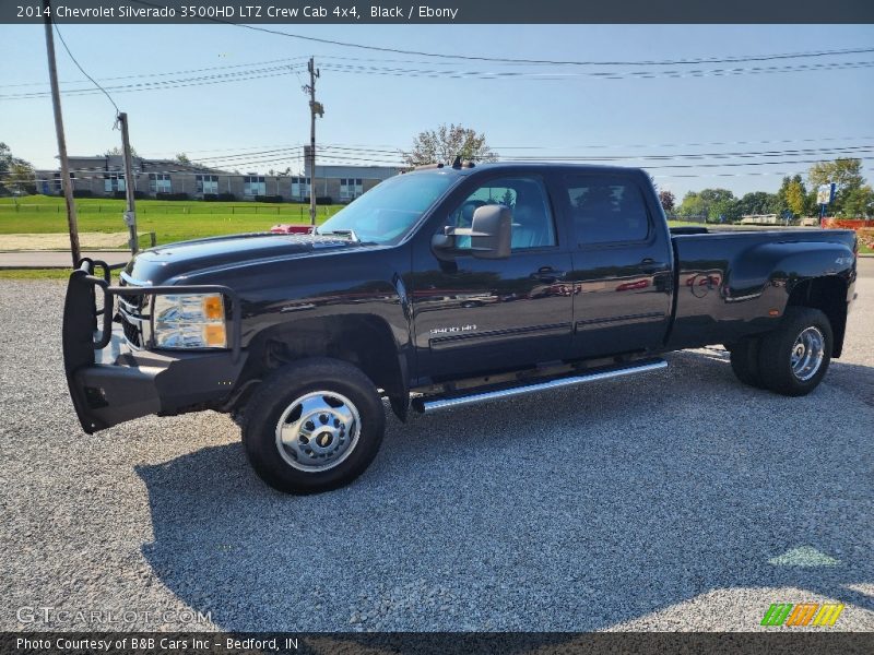 Black / Ebony 2014 Chevrolet Silverado 3500HD LTZ Crew Cab 4x4