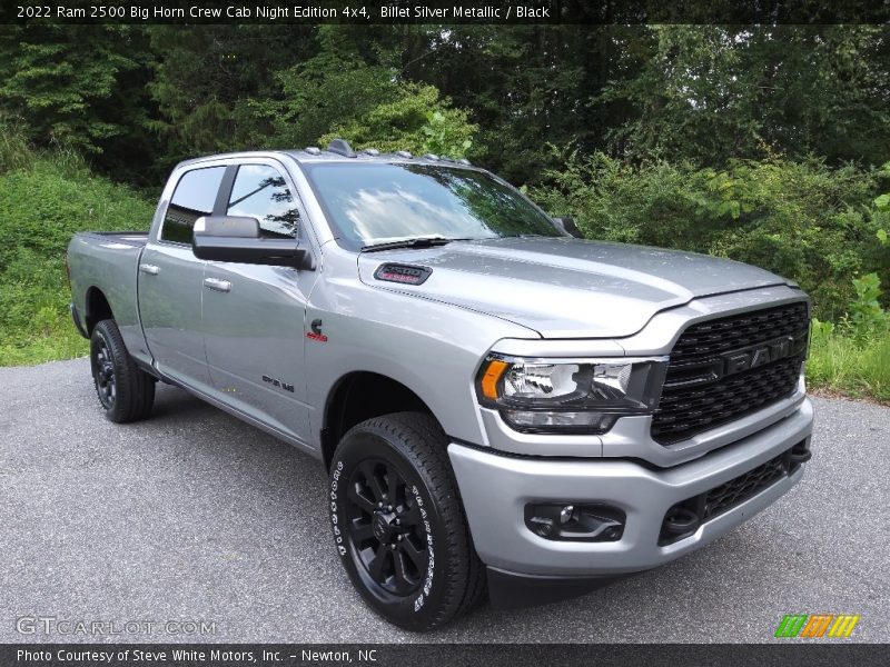 Billet Silver Metallic / Black 2022 Ram 2500 Big Horn Crew Cab Night Edition 4x4