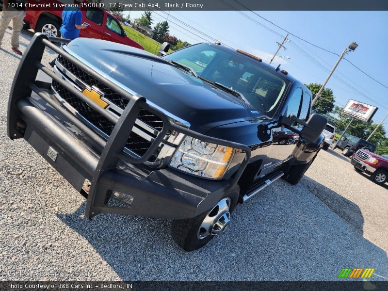 Black / Ebony 2014 Chevrolet Silverado 3500HD LTZ Crew Cab 4x4