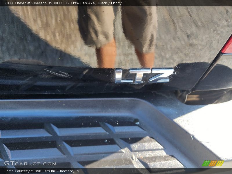 Black / Ebony 2014 Chevrolet Silverado 3500HD LTZ Crew Cab 4x4