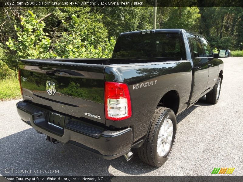 Diamond Black Crystal Pearl / Black 2022 Ram 2500 Big Horn Crew Cab 4x4