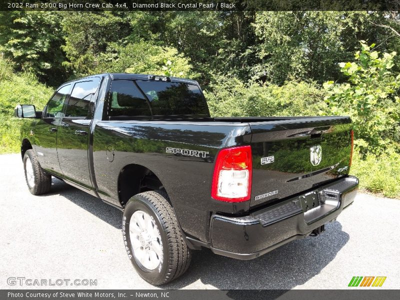 Diamond Black Crystal Pearl / Black 2022 Ram 2500 Big Horn Crew Cab 4x4