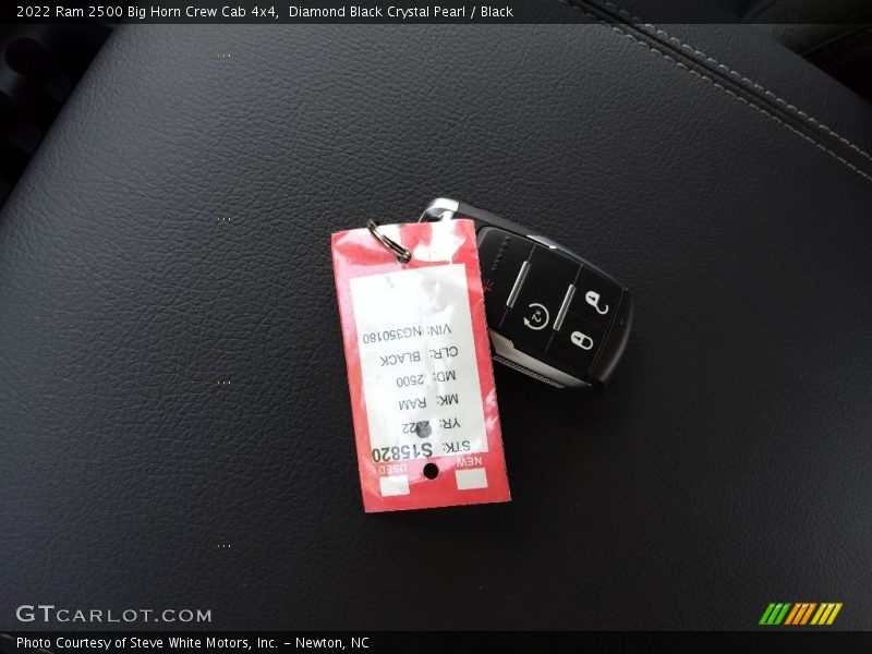 Diamond Black Crystal Pearl / Black 2022 Ram 2500 Big Horn Crew Cab 4x4
