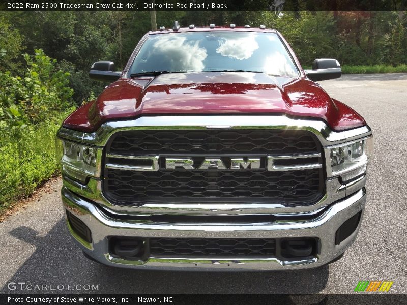 Delmonico Red Pearl / Black 2022 Ram 2500 Tradesman Crew Cab 4x4