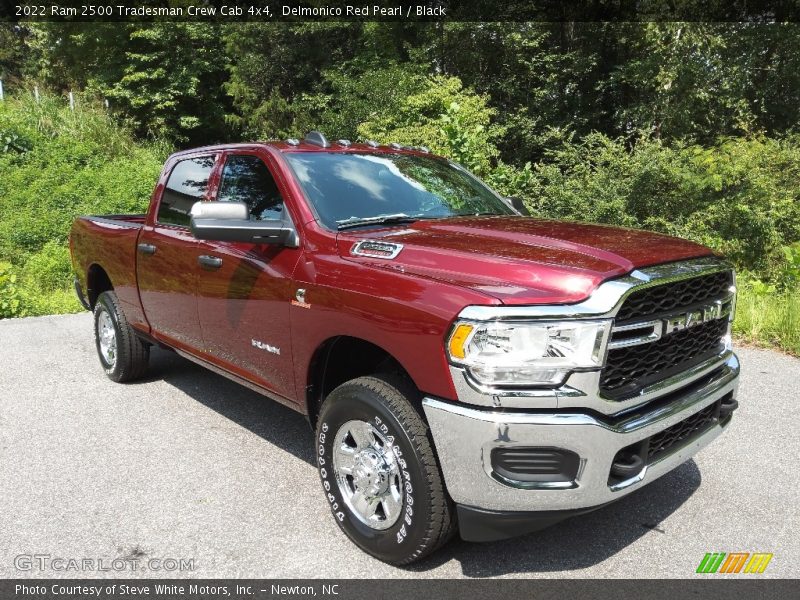 Delmonico Red Pearl / Black 2022 Ram 2500 Tradesman Crew Cab 4x4
