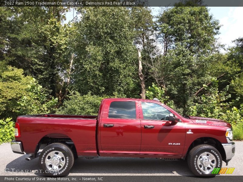 Delmonico Red Pearl / Black 2022 Ram 2500 Tradesman Crew Cab 4x4