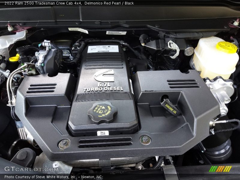 Delmonico Red Pearl / Black 2022 Ram 2500 Tradesman Crew Cab 4x4