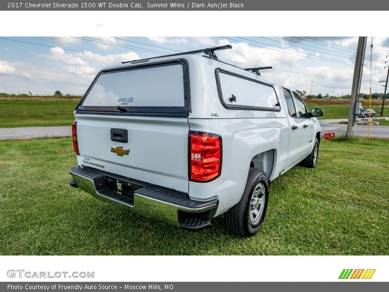 Summit White / Dark Ash/Jet Black 2017 Chevrolet Silverado 1500 WT Double Cab