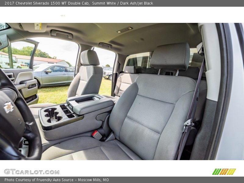 Summit White / Dark Ash/Jet Black 2017 Chevrolet Silverado 1500 WT Double Cab
