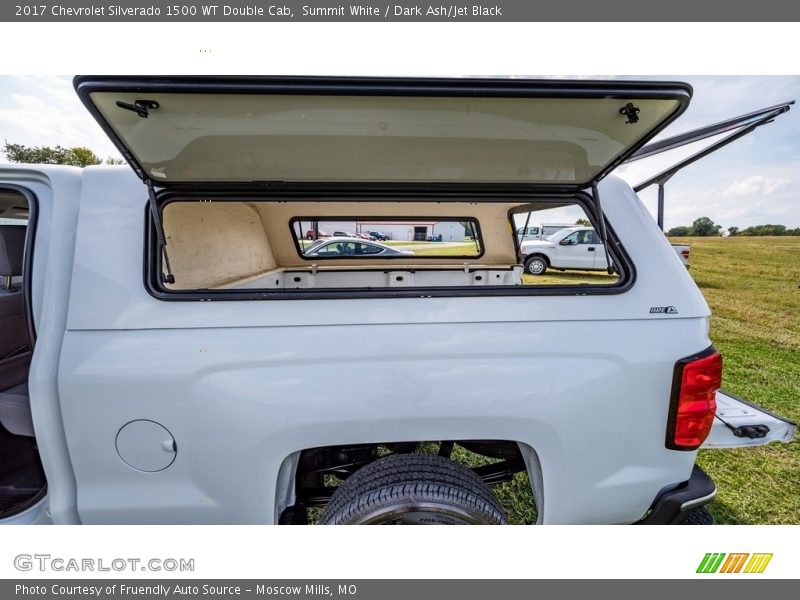 Summit White / Dark Ash/Jet Black 2017 Chevrolet Silverado 1500 WT Double Cab