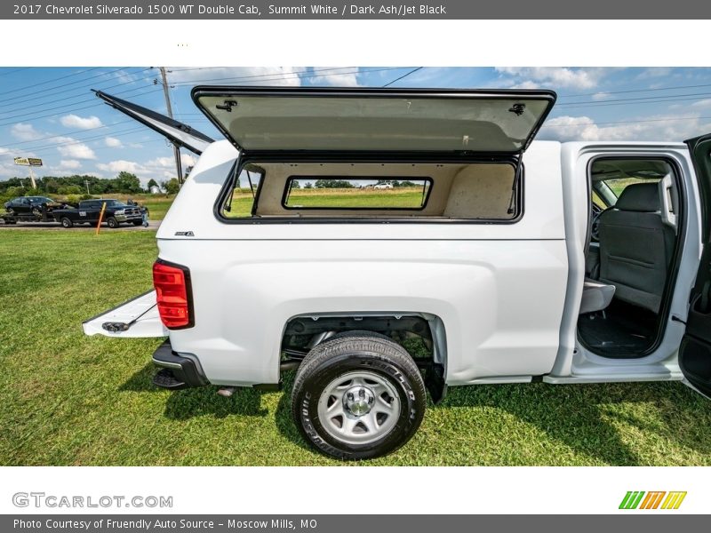 Summit White / Dark Ash/Jet Black 2017 Chevrolet Silverado 1500 WT Double Cab