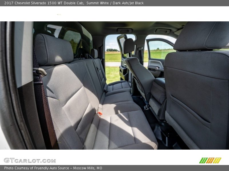 Summit White / Dark Ash/Jet Black 2017 Chevrolet Silverado 1500 WT Double Cab