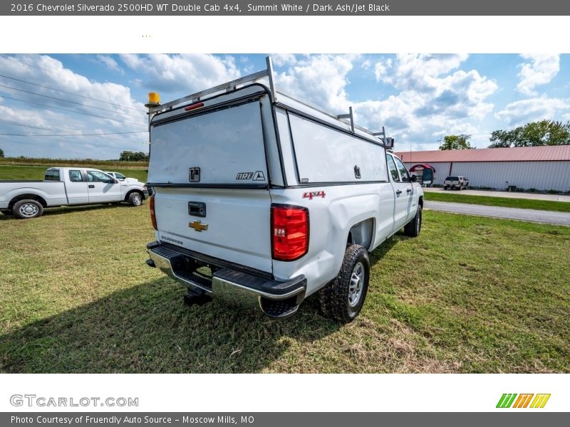 Summit White / Dark Ash/Jet Black 2016 Chevrolet Silverado 2500HD WT Double Cab 4x4