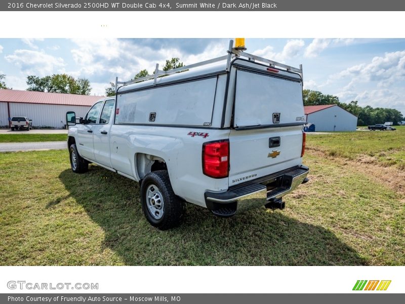 Summit White / Dark Ash/Jet Black 2016 Chevrolet Silverado 2500HD WT Double Cab 4x4
