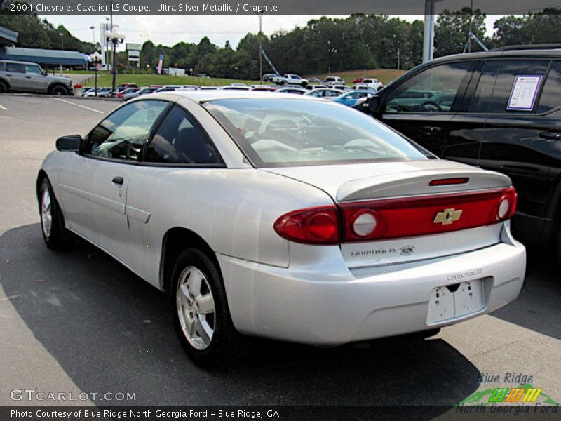 Ultra Silver Metallic / Graphite 2004 Chevrolet Cavalier LS Coupe