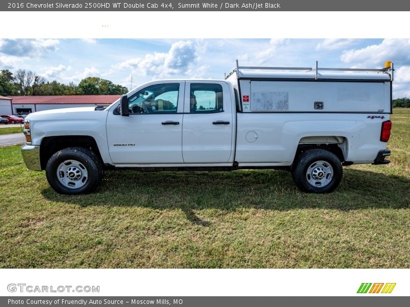 Summit White / Dark Ash/Jet Black 2016 Chevrolet Silverado 2500HD WT Double Cab 4x4