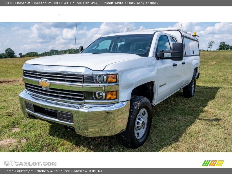 Summit White / Dark Ash/Jet Black 2016 Chevrolet Silverado 2500HD WT Double Cab 4x4
