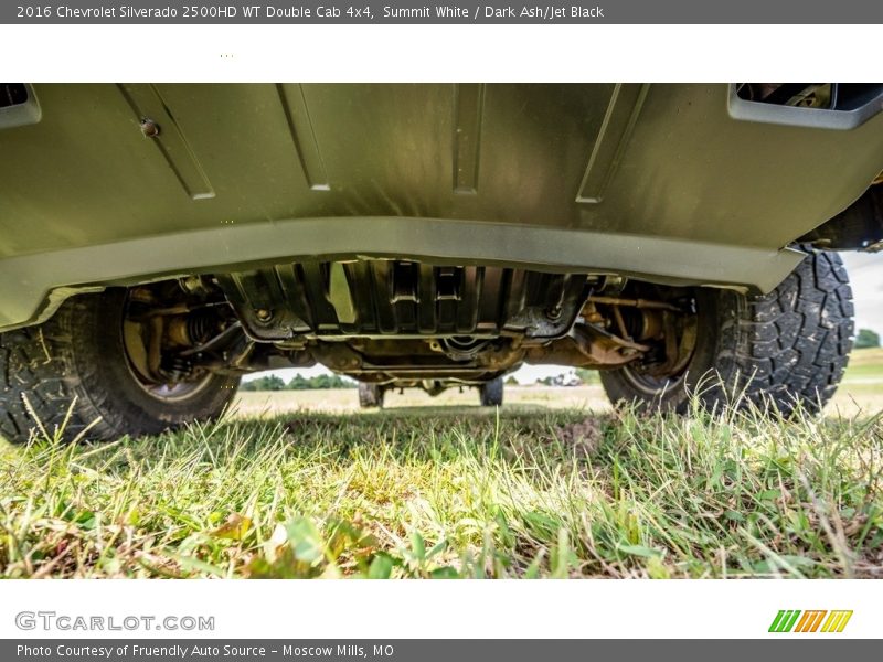 Summit White / Dark Ash/Jet Black 2016 Chevrolet Silverado 2500HD WT Double Cab 4x4