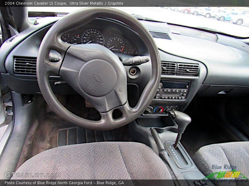  2004 Cavalier LS Coupe Graphite Interior