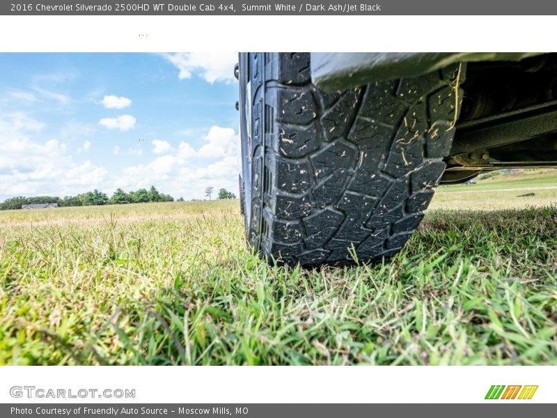 Summit White / Dark Ash/Jet Black 2016 Chevrolet Silverado 2500HD WT Double Cab 4x4